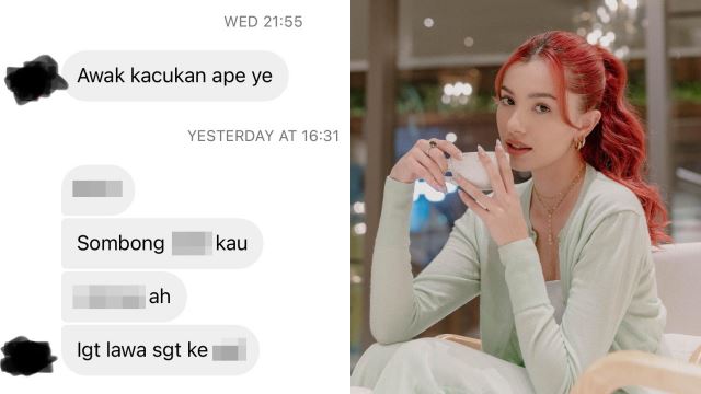 Amelia Henderson Kongsi Mesej Kena Maki Individu Ini, “Ingat Lawa Sangat Ke?”