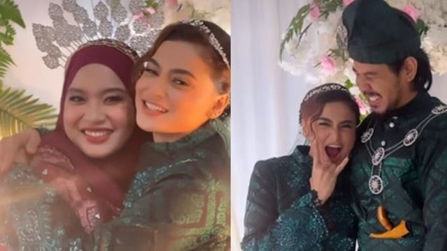 Bersederhana, Reen Rahim Kongsi Pelamin Dengan Adik Ipar