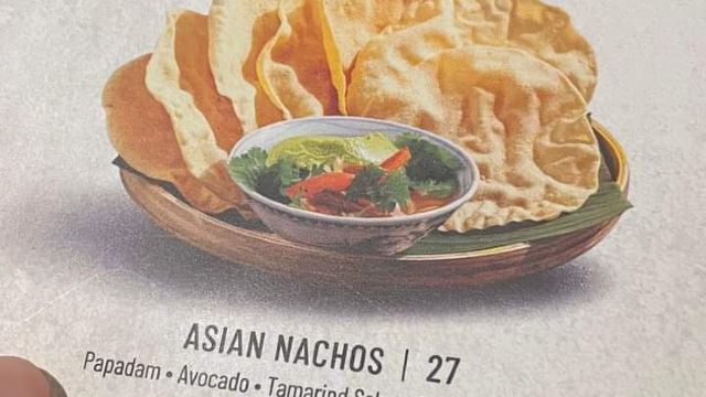 Netizens React To Viral Photo Of Papadam Sold As “Asian Nachos” For RM27