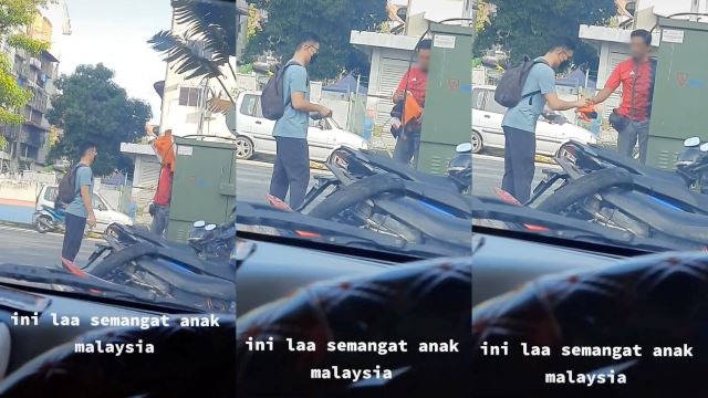 M’sian Man Praised For Folding Shirt Neatly Before Handing It Over To Driving Exam Student