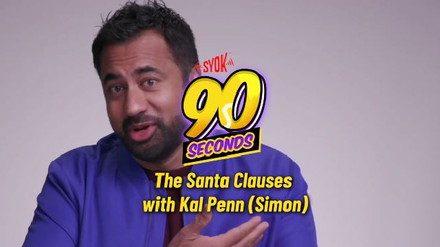90 Seconds with Kal Penn (The Santa Clauses)