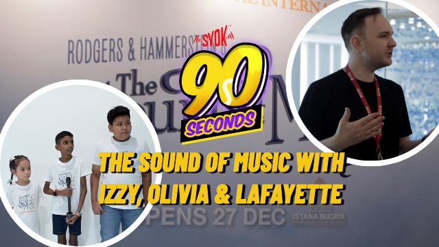 90 Seconds with Izzy, Olivia and Lafayette from The Sound of Music!