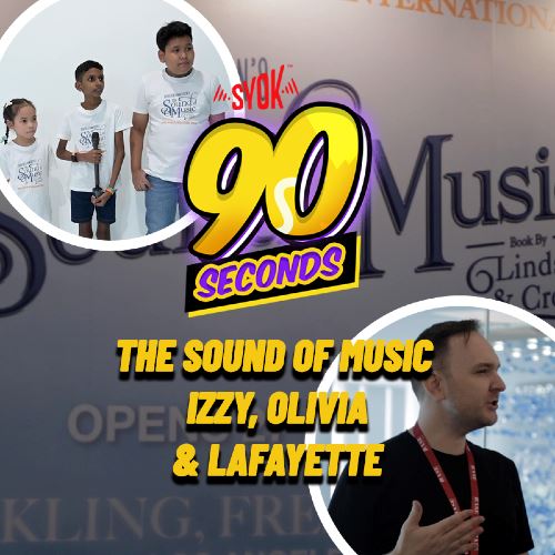 90 Seconds with Izzy, Olivia and Lafayette from The Sound of Music!