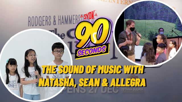 90 Seconds with Natasha, Sean and Allegra from The Sound of Music!