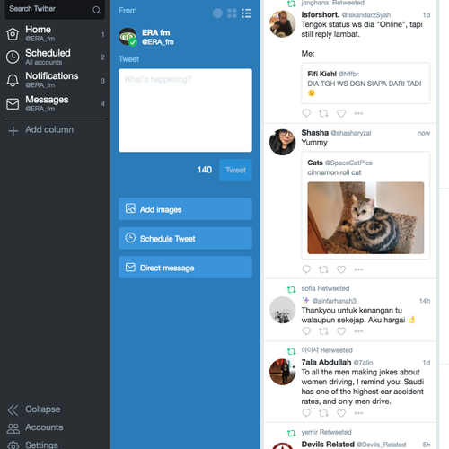 ini code untuk aktifkan twitter anda jadi 280 aksara