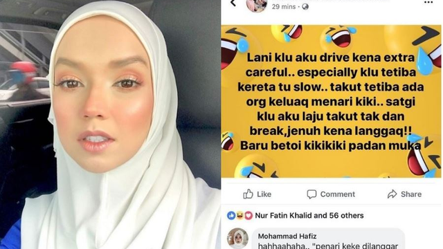 Lawak! Faezah Elai Takut Nak Drive, Takut Terlanggar kekechallenge