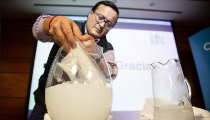 did someone say edible plastic bags?