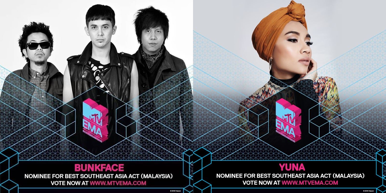 ayda jebat wakil asia tenggara calon awal anugerah muzik mtv