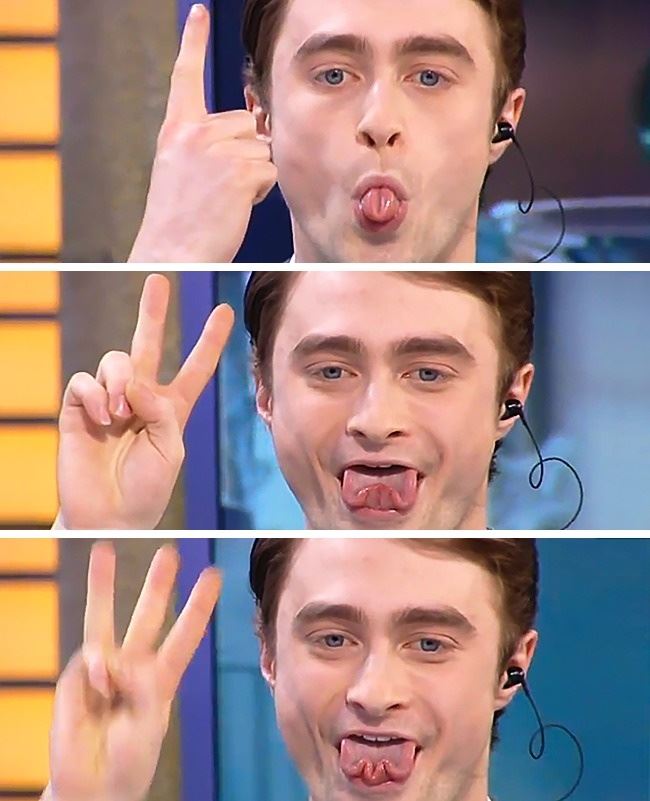 orang yang boleh buat macam ni memang tubuh badan dia unik