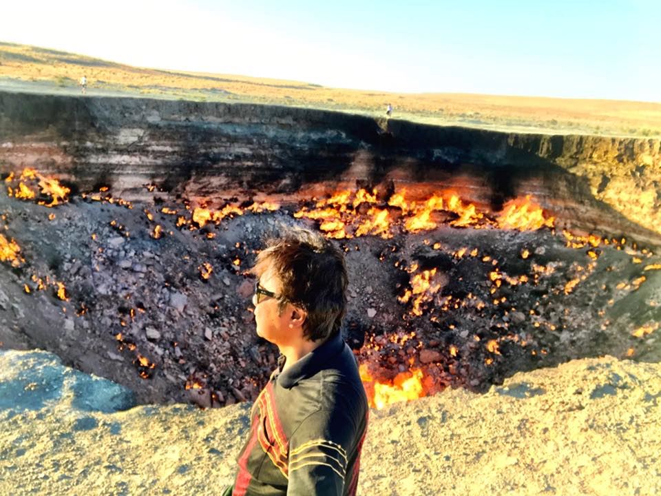 kawah berapi ni tak pernah padam sejak 46 tahun lalu