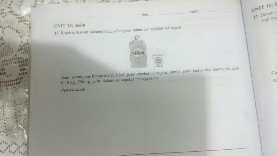 sebab soalan matematik darjah 5, perbincangan jadi tegang sampai guna pemadam api
