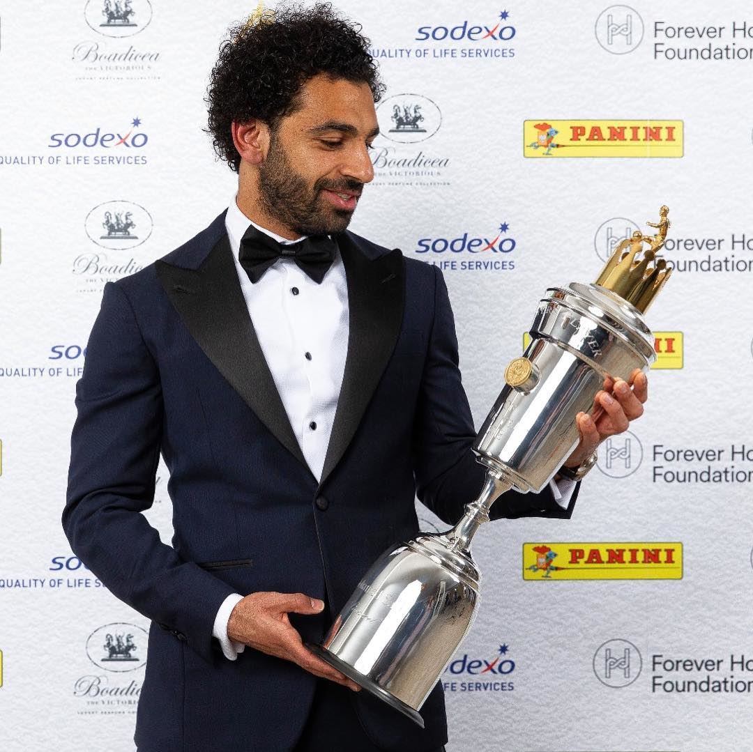 kalahkan david silva dan david de gea, salah menang professional footballers’ association player of the year
