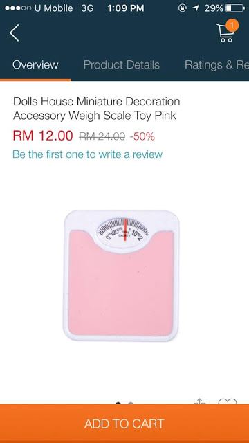 lawak betul reaksi netizen bila kakak ni salah beli penimbang berat badan