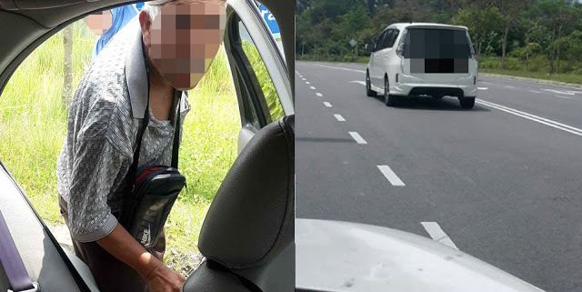 tergamaknya tinggalkan ayah tengah jalan ! 