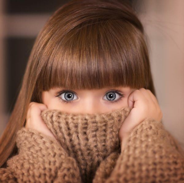 ramai terpukau dengan mata kanak-kanak paling cantik di dunia ni