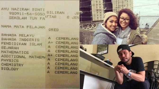 8 selebriti yang pernah dapat result spm cemerlang