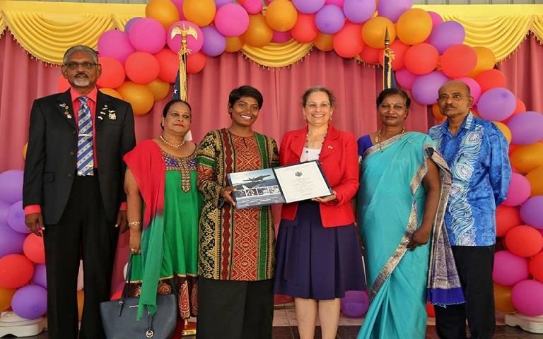 wanita malaysia pertama masuk akademi tentera laut as, ingin jadi seperti mejar patricia yapp