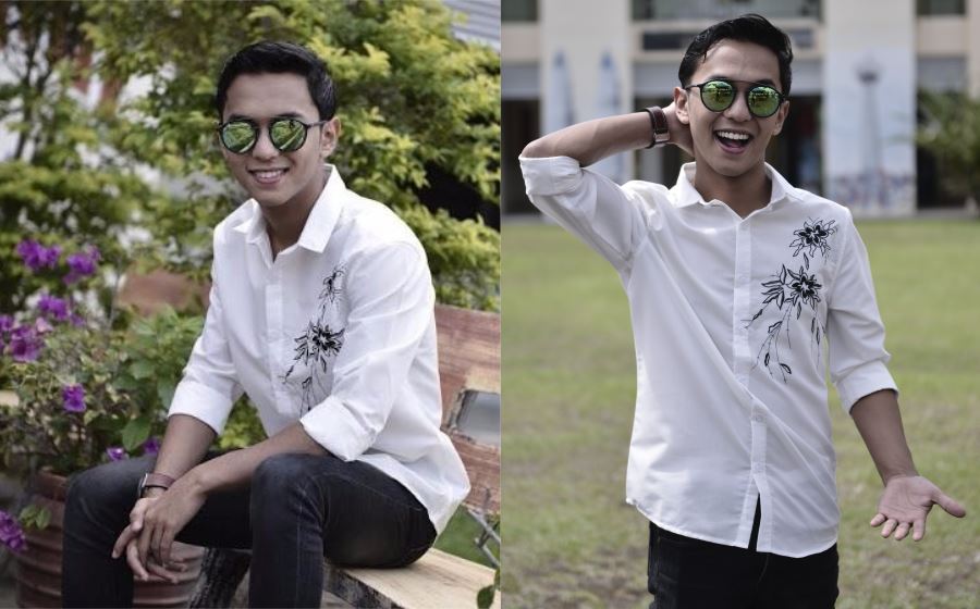 aiman tino jual baju seragam sekolah pula