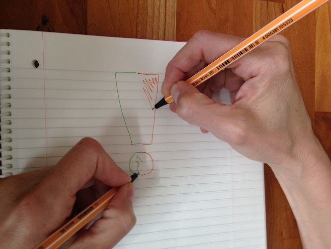 sekolah ini wajibkan pelajar tulis guna kedua belah tangan