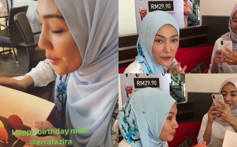 laudya cynthia bella surprise birthday erra fazira