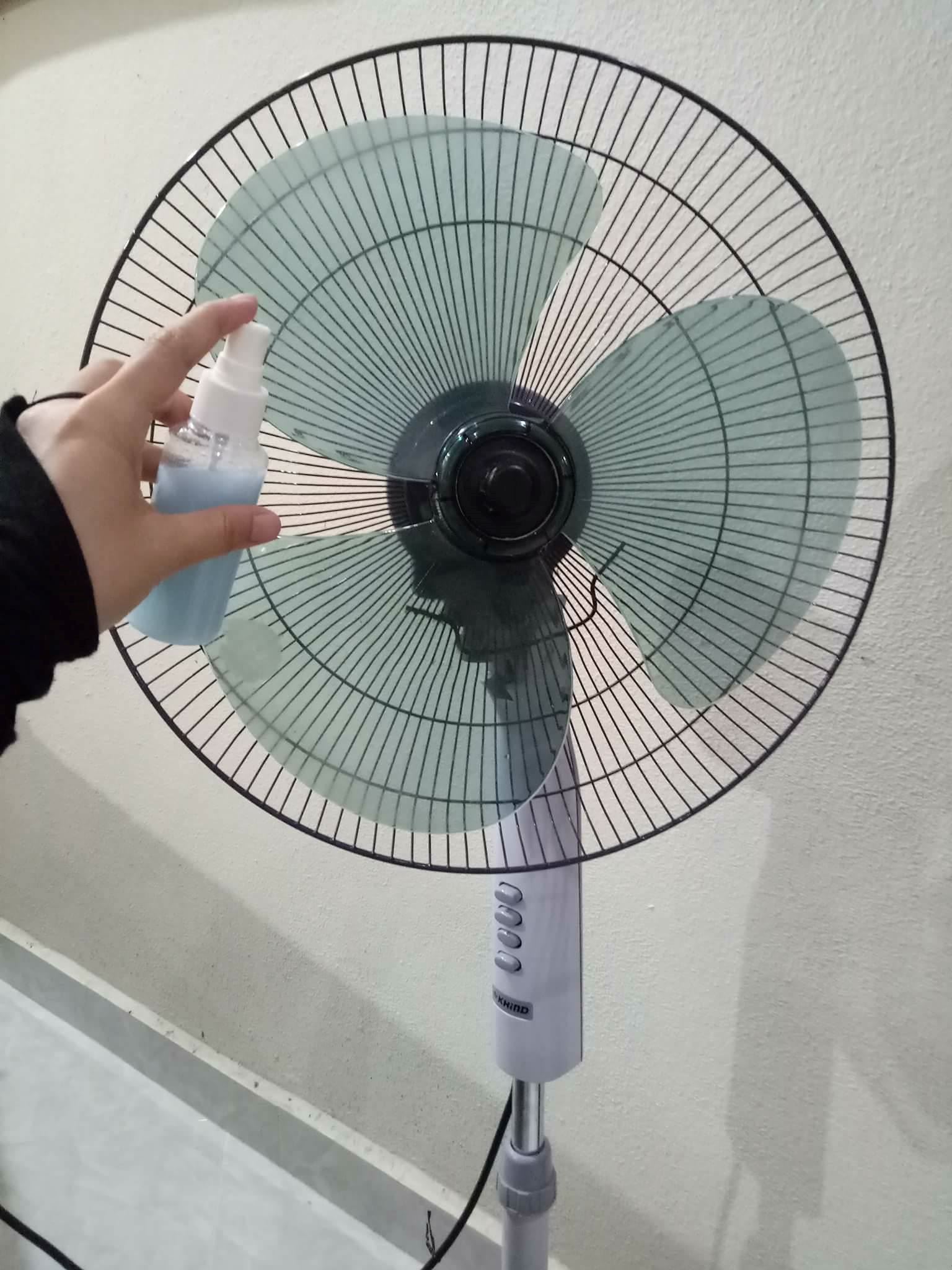 senang je taknak bagi habuk melekat pada kipas 