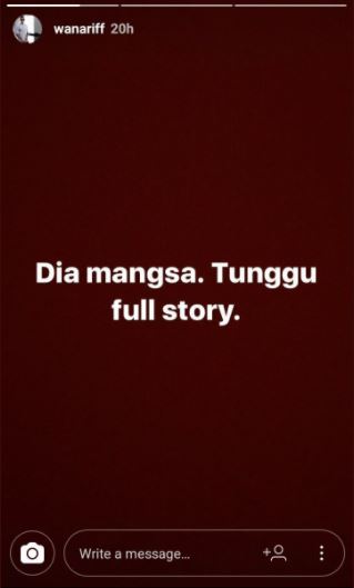 isu aliff aziz, semua saling berbalas di media sosial 