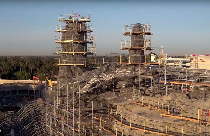 disney telan belanja usd 2 billion buat taman tema star wars. drone ni tunjuk apa yang ada. 
