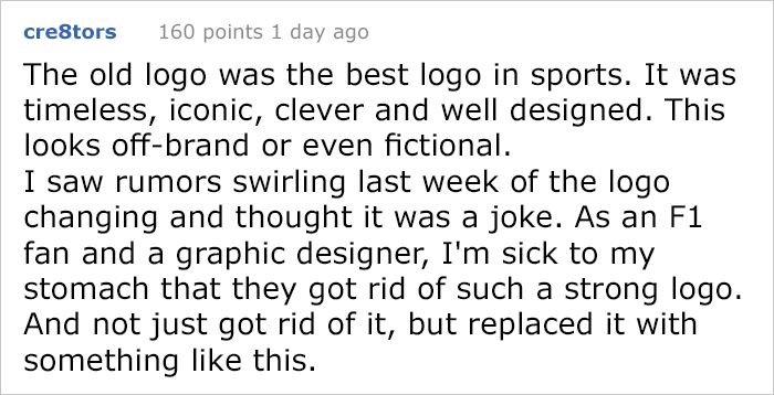 logo f1 dah tukar baru lepas 24 tahun, tapi ramai pula tak suka