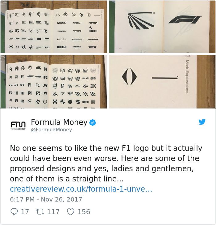 logo f1 dah tukar baru lepas 24 tahun, tapi ramai pula tak suka
