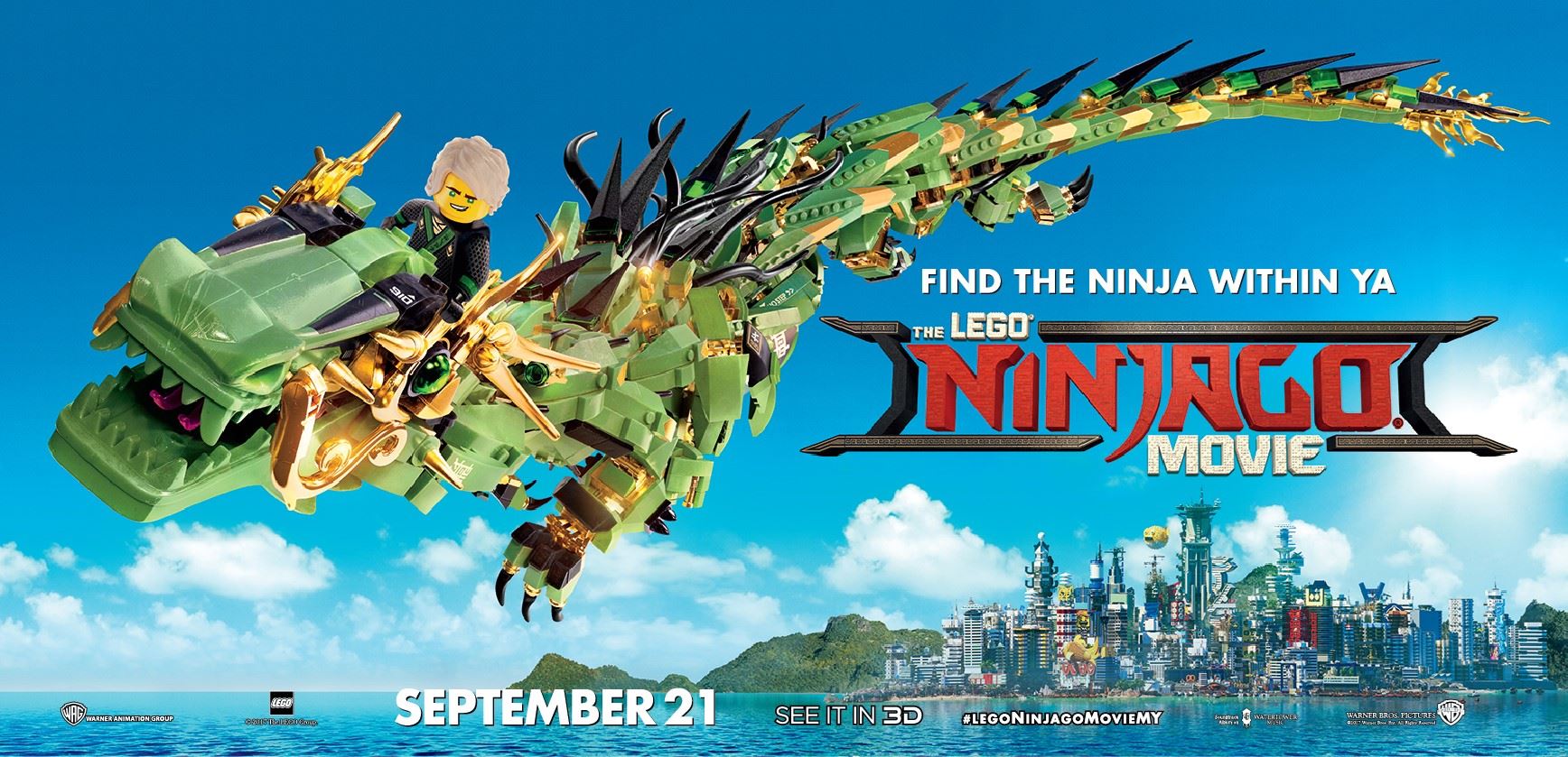 panggung era the lego ® ninjago ® movie