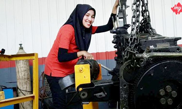 gadis cantik power automotif pernah dilamar 100 lelaki