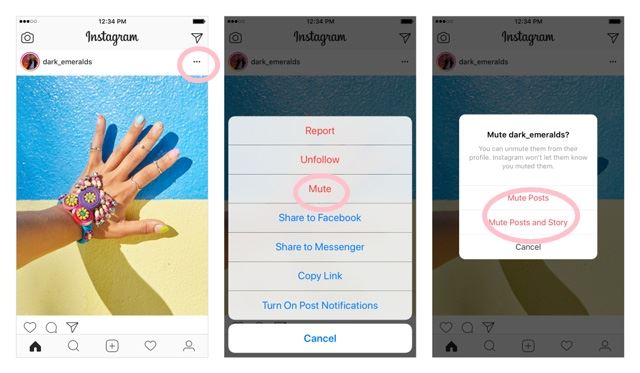 yesss ! akhirnya boleh mute gambar kawan yang kita tak suka kat instagram 