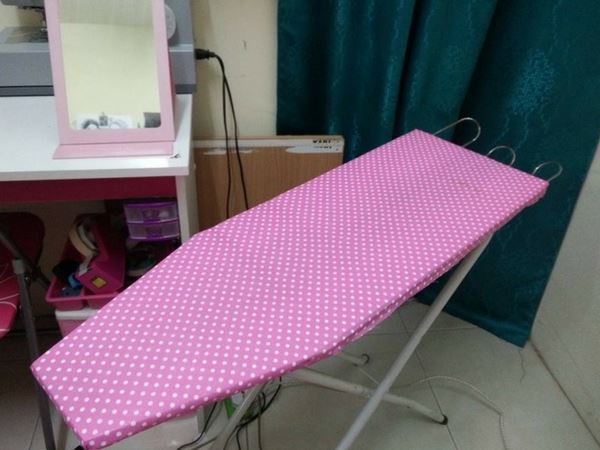 kalau guna bahan ni, gosok baju sebelah je dan cepat 