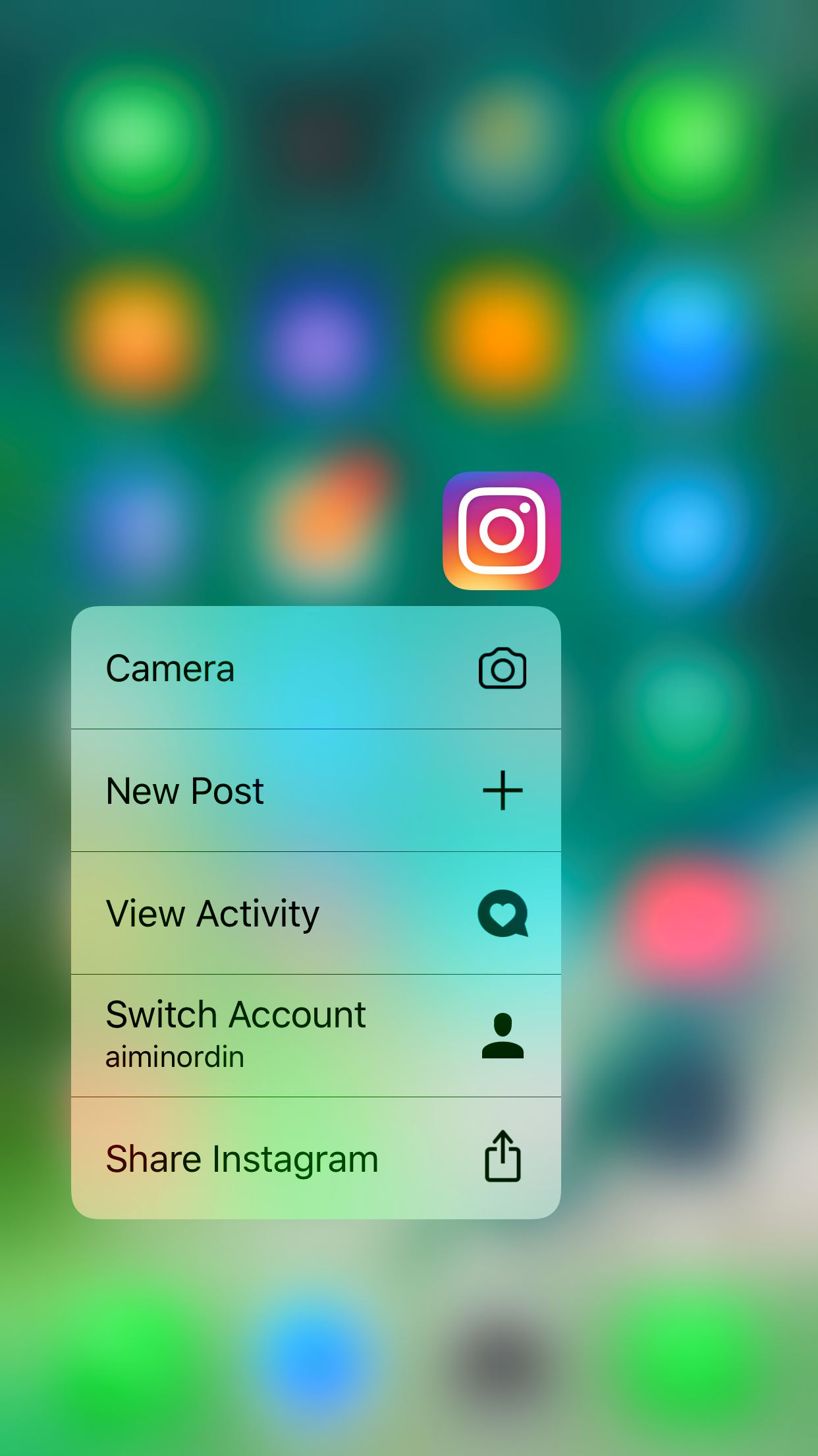 laaa ada shortcut rupanya nak buka semua apps ni 