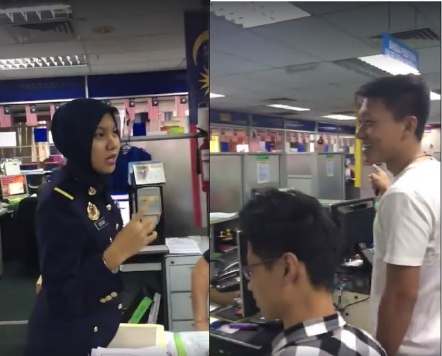 pegawai jpj ni dipuji bantu pelajar dari china dengan bercakap bahasa mandarin