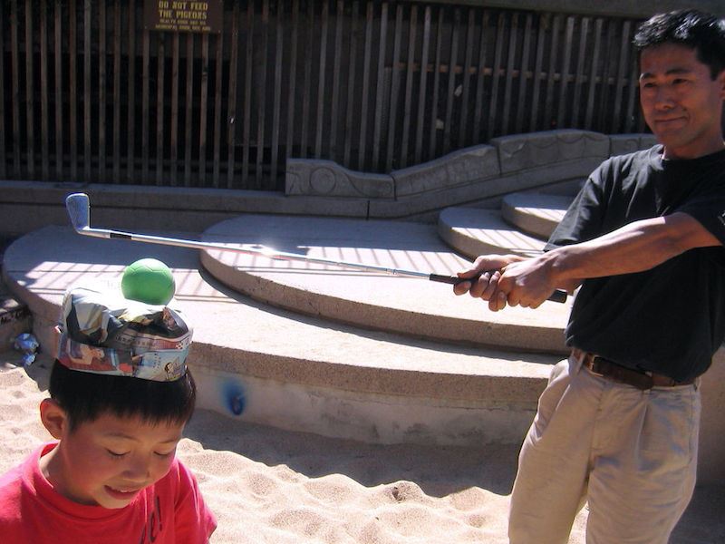 sekolah rendah di china ajar main golf sebab nak pelajar jadi beradab