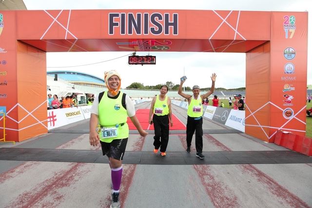 apa agaknya sebab orang sanggup bersusah payah sertai maraton?