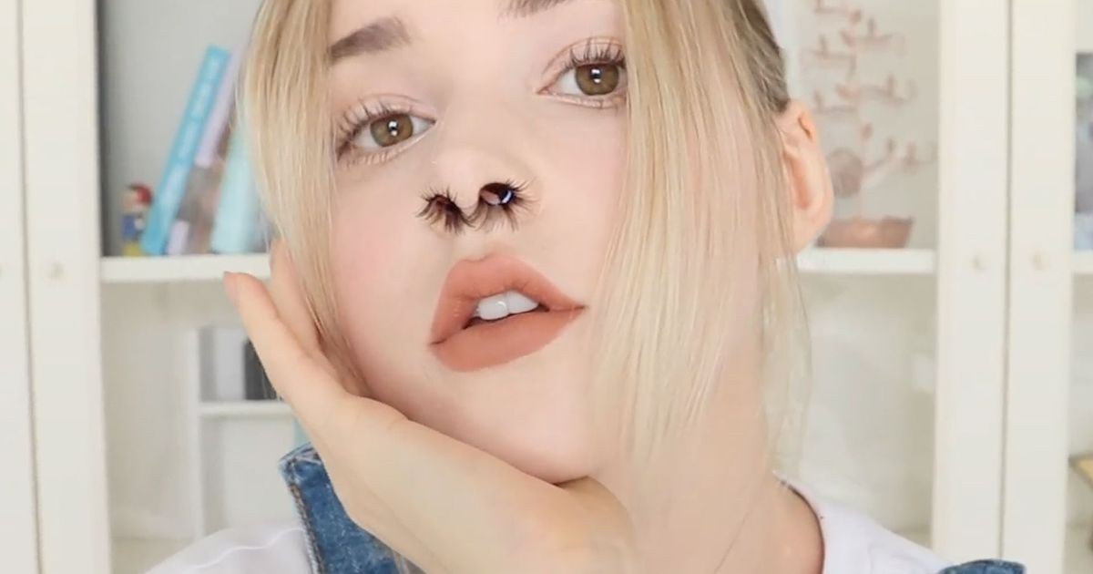 ewww! trend bulu hidung panjang ?