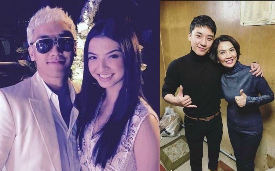 seungri bigbang jumpa ibu raline shah 