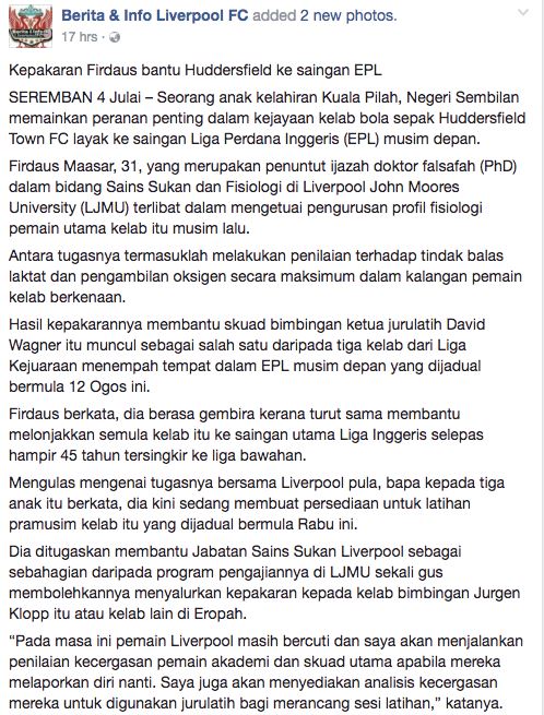 anak kuala pilah bantu pasukan bola sepak ke saingan epl 