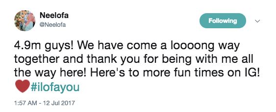 neelofa punya pengikut di instagram paling ramai di malaysia