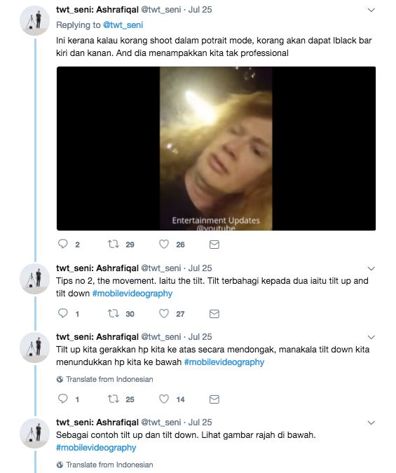 brader ni ajar tips shoot video power guna phone je 