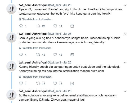 brader ni ajar tips shoot video power guna phone je 