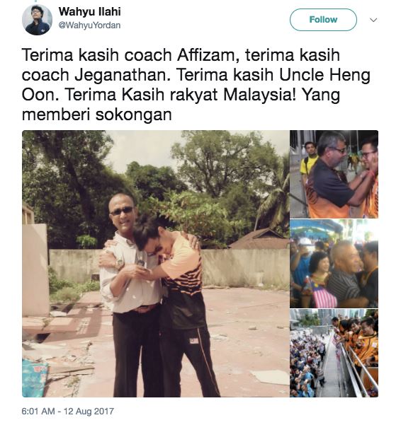 dari penjual nasi lemak, ridzuan puzi kini juara dunia. ini kisahnya..