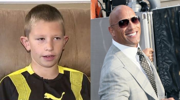 pengaruh the rock, budak lelaki selamatkan adik 2 tahun yang lemas