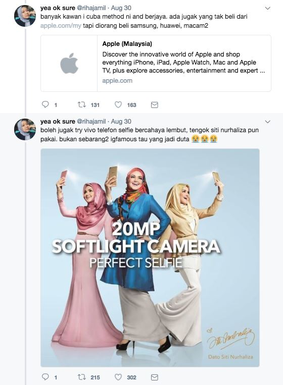 tips nak kulit putih gadis ni memang win !