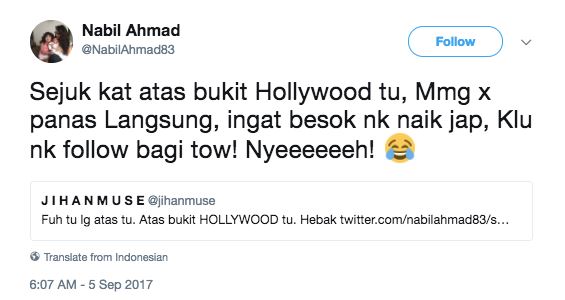 fattah amin jadi topik berbulan nabil ahmad dan jihan muse di twitter