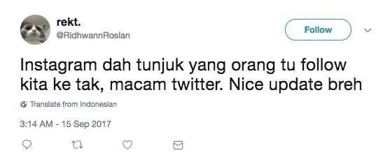 betul ke kawan ? instagram perkenal label 