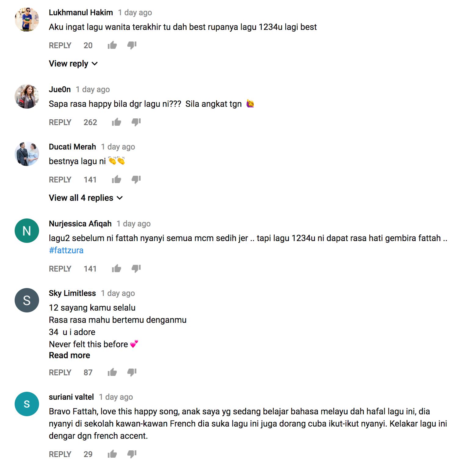 selepas wanita terakhir, lagu baru fattah amin 1234u dapat pujian ramai