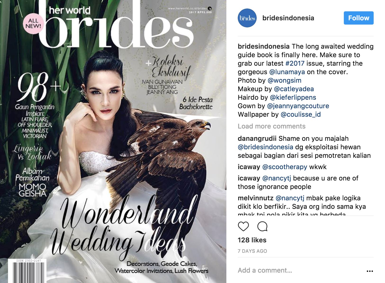 bergambar dengan orang utan, luna maya di kritik oleh pencinta haiwan